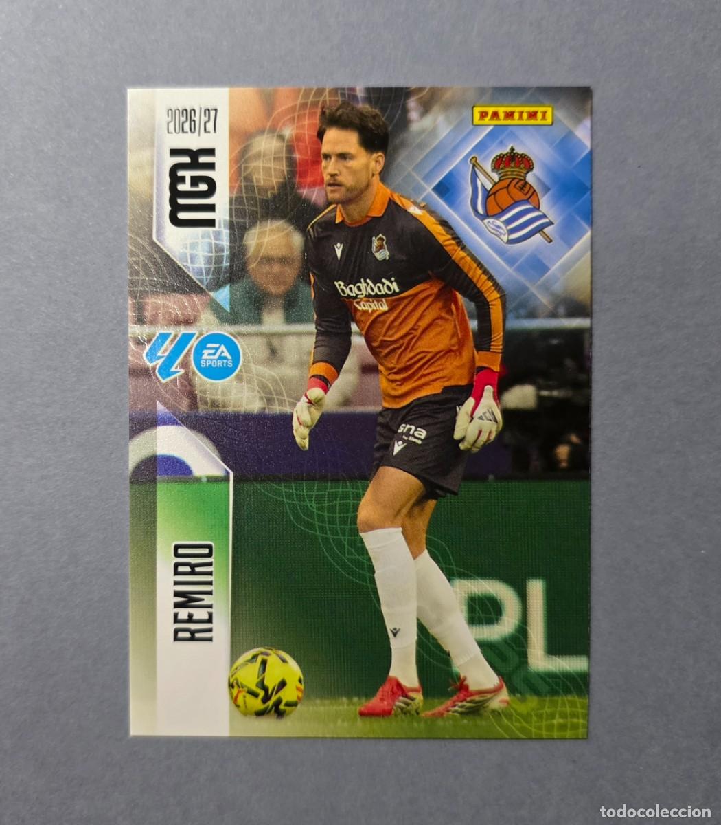 Football Stickers: 308 REMIRO - REAL SOCIEDAD - MEGACRACKS 2026-27 - MGK 26/27 (NUEVO)