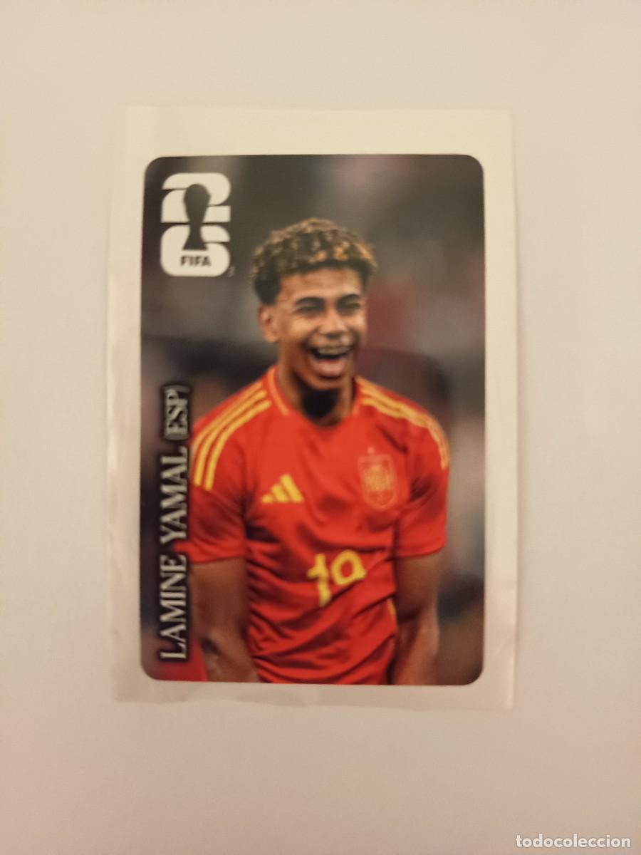 Cromos de f&uacute;tbol: CROMO CC1 CC 1 LAMINE YAMAL ESPA&Ntilde;A SPAIN COCACOLA COCA COLA - PANINI MUNDIAL WORLD CUP 2026 STICKERS