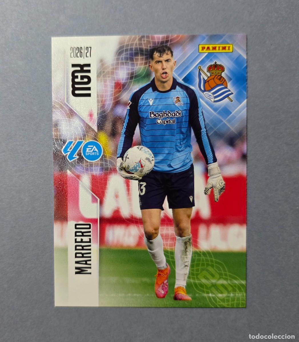 Football Stickers: 309 MARRERO - REAL SOCIEDAD - MEGACRACKS 2026-27 - MGK 26/27 (NUEVO)