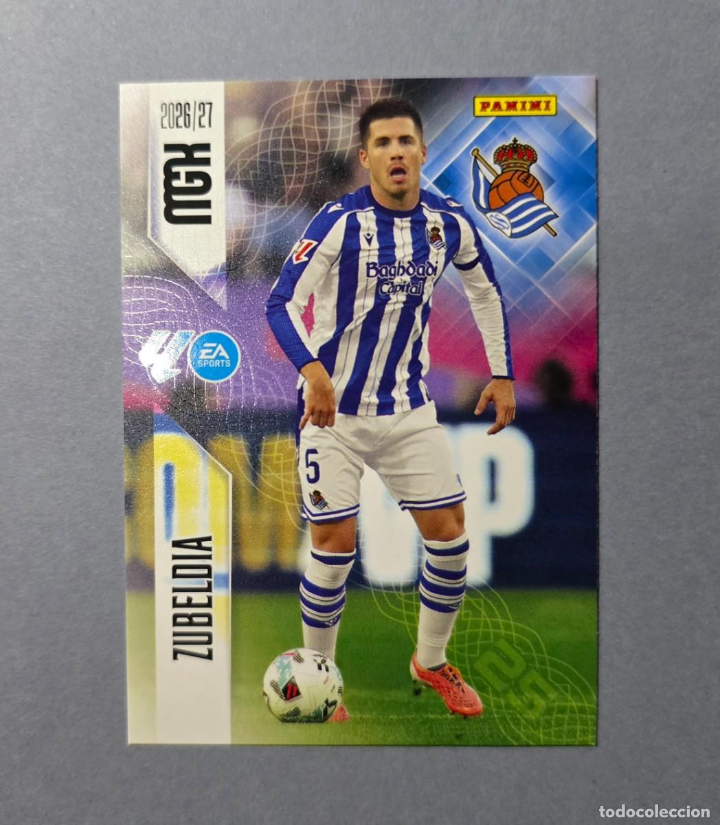 Cromos de f&uacute;tbol: 312 ZUBELDIA - REAL SOCIEDAD - MEGACRACKS 2026-27 - MGK 26/27 (NUEVO)