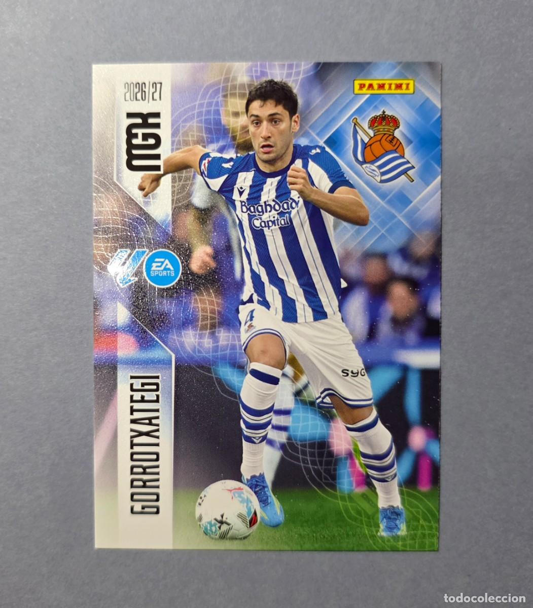 Football Stickers: 315 GORROTXATEGI - REAL SOCIEDAD - MEGACRACKS 2026-27 - MGK 26/27 (NUEVO)