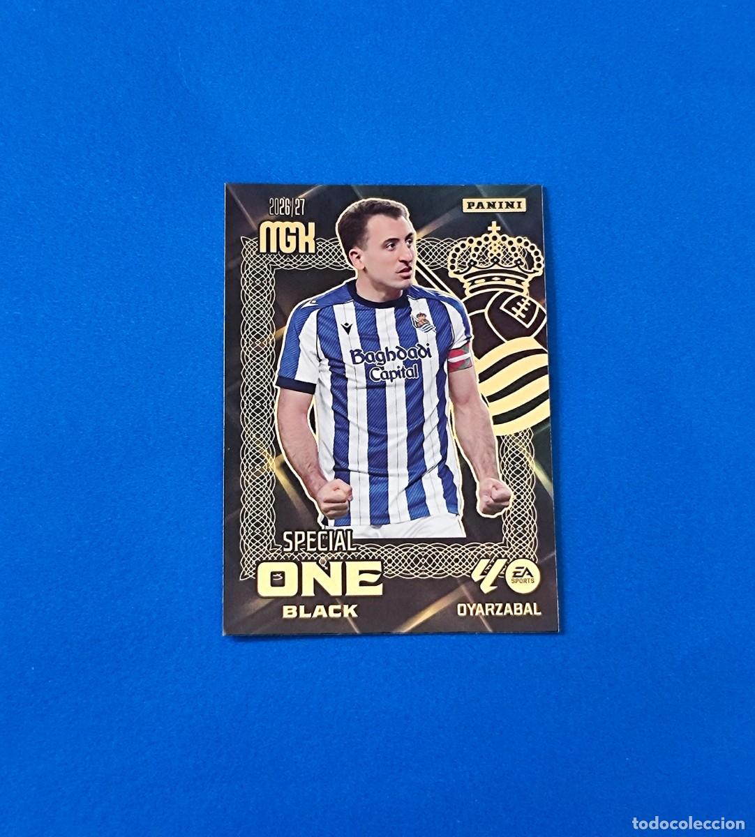 Football Stickers: Megacracks 2026 2027 / 26 27 Special One Black Oyarzabal Real Sociedad