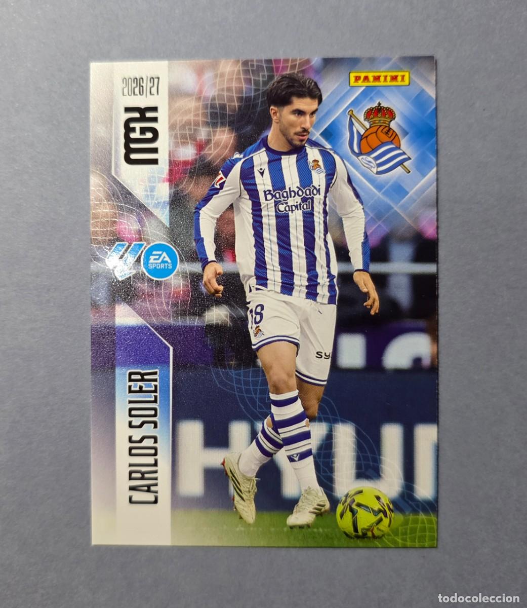 Cromos de f&uacute;tbol: 319 CARLOS SOLER - REAL SOCIEDAD - MEGACRACKS 2026-27 - MGK 26/27 (NUEVO)