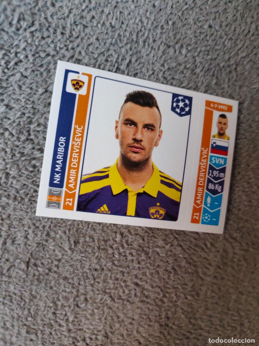 Cromos de f&uacute;tbol: 557 CHAMPIONS LEAGUE 2014 15 AMIR DERVI&Scaron;EVIĆ NK MARIBOR STICKER PANINI 14 2015 UCL AAM