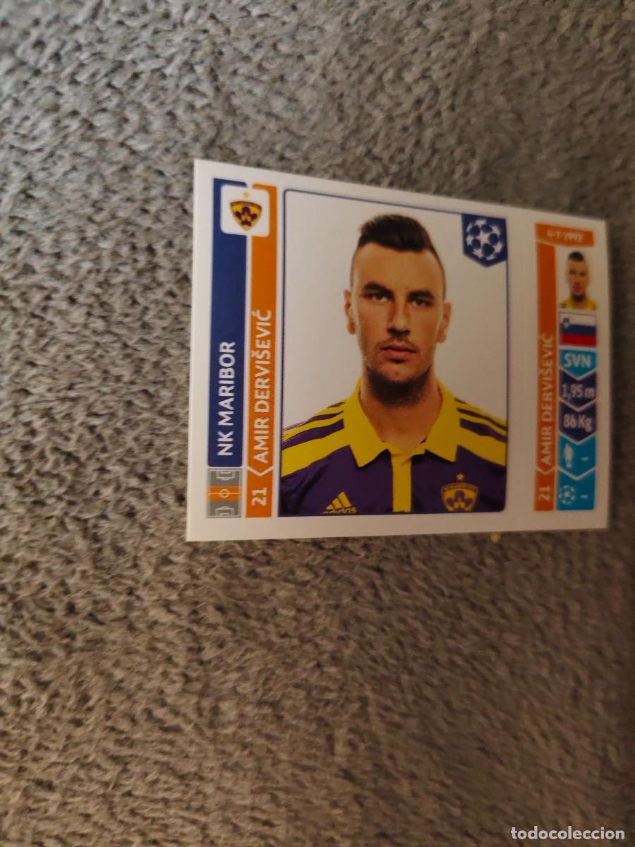 Cromos de f&uacute;tbol: 557 CHAMPIONS LEAGUE 2014 15 AMIR DERVI&Scaron;EVIĆ NK MARIBOR STICKER PANINI 14 2015 UCL AAM