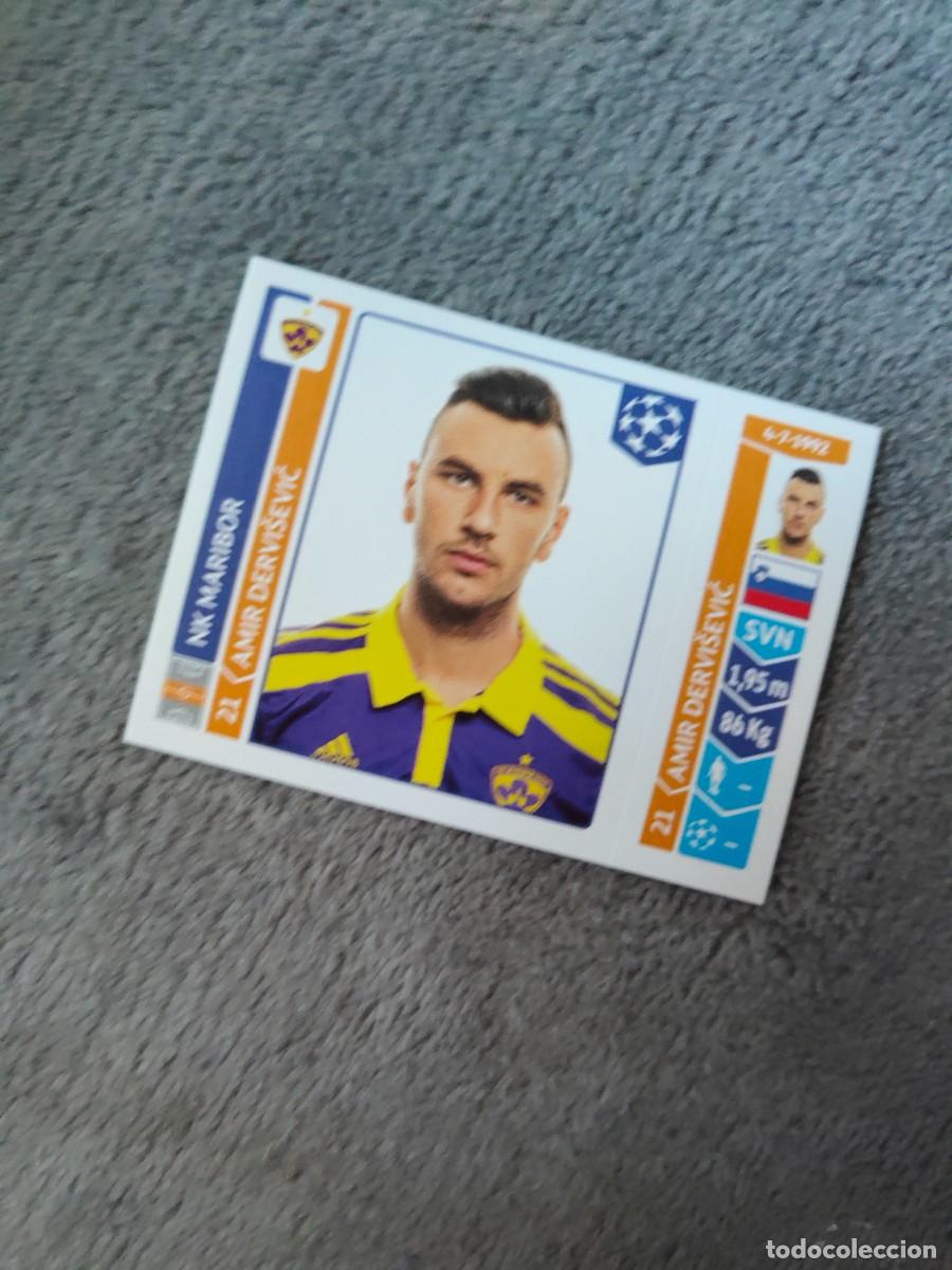 Cromos de f&uacute;tbol: 557 CHAMPIONS LEAGUE 2014 15 AMIR DERVI&Scaron;EVIĆ NK MARIBOR STICKER PANINI 14 2015 UCL AAM