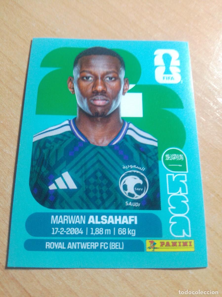 Football Stickers: KSA 15 ALSAHAFI DE ARABIA SAUDI MUNDIAL FIFA WORLD CUP 2026 26 PANINI STICKERS NUEVO
