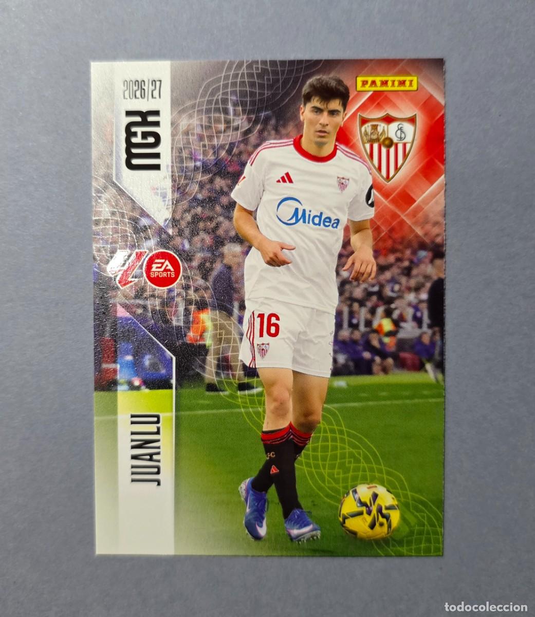Football Stickers: 329 JUANLU - SEVILLA - MEGACRACKS 2026-27 - MGK 26/27 (NUEVO)