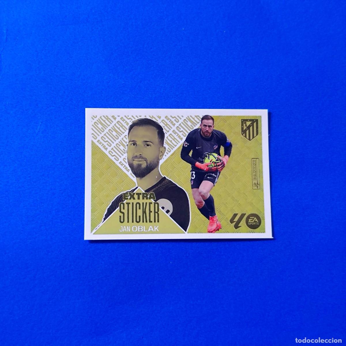 Cromos de f&uacute;tbol: Liga Este 2026 2027 / 26 27 Oblak Extra Sticker Oro Atl&eacute;tico de Madrid