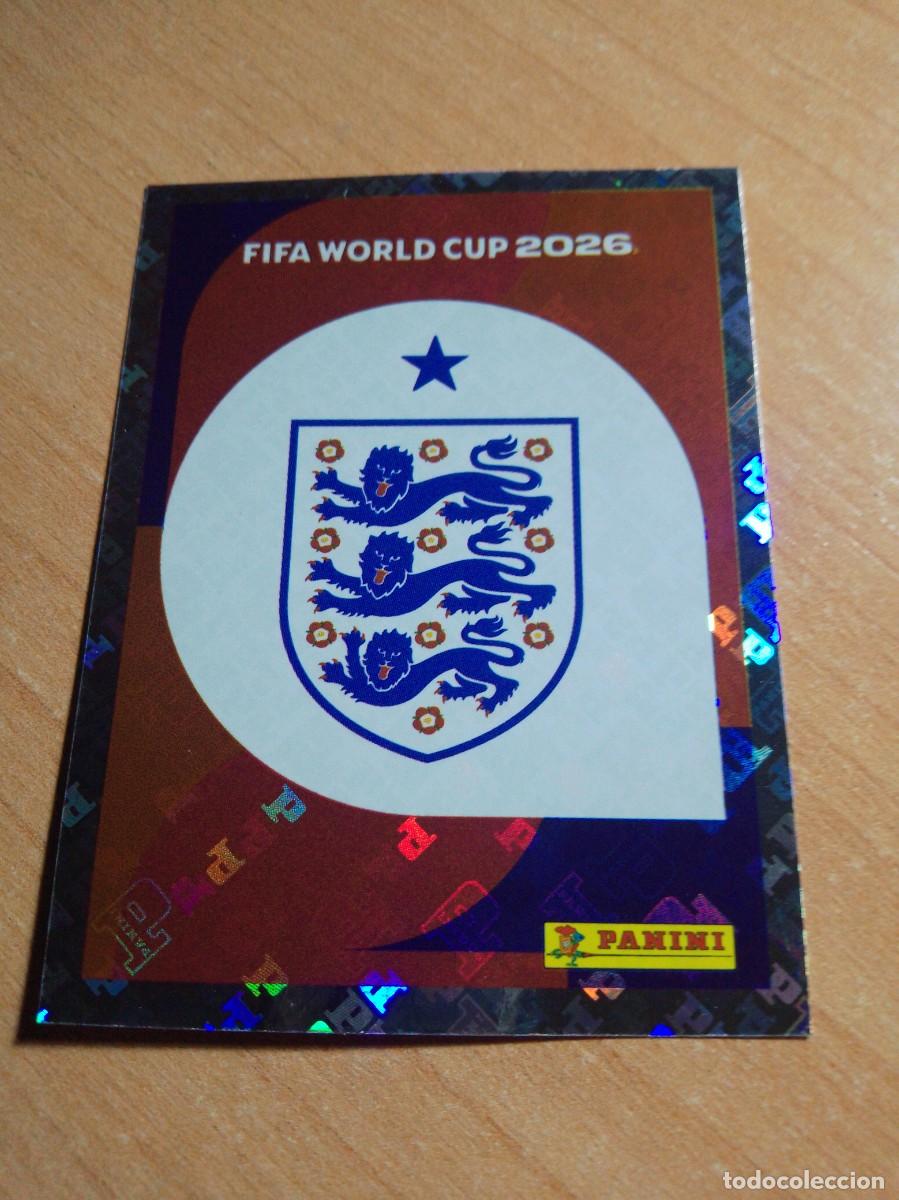Cromos de f&uacute;tbol: ENG 1 ESCUDO DE INGLATERRA MUNDIAL FIFA WORLD CUP 2026 MUNDIAL FIFA WORLD CUP 2026 26 PANINI NUEVO