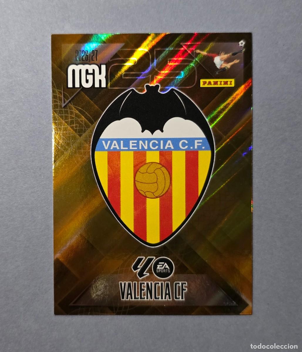 Cromos de f&uacute;tbol: 343 ESCUDO - VALENCIA - MEGACRACKS 2026-27 - MGK 26/27 (NUEVO)