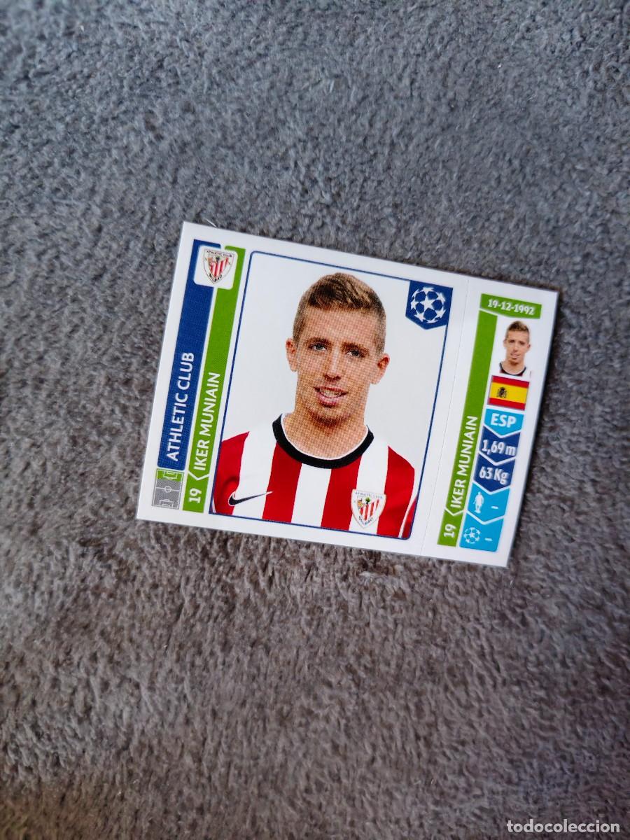 Cromos de f&uacute;tbol: 606 CHAMPIONS LEAGUE 2014 15 IKER MUNIAIN ATHLETIC CLUB BILBAO STICKER PANINI 14 2015 UCL AAM