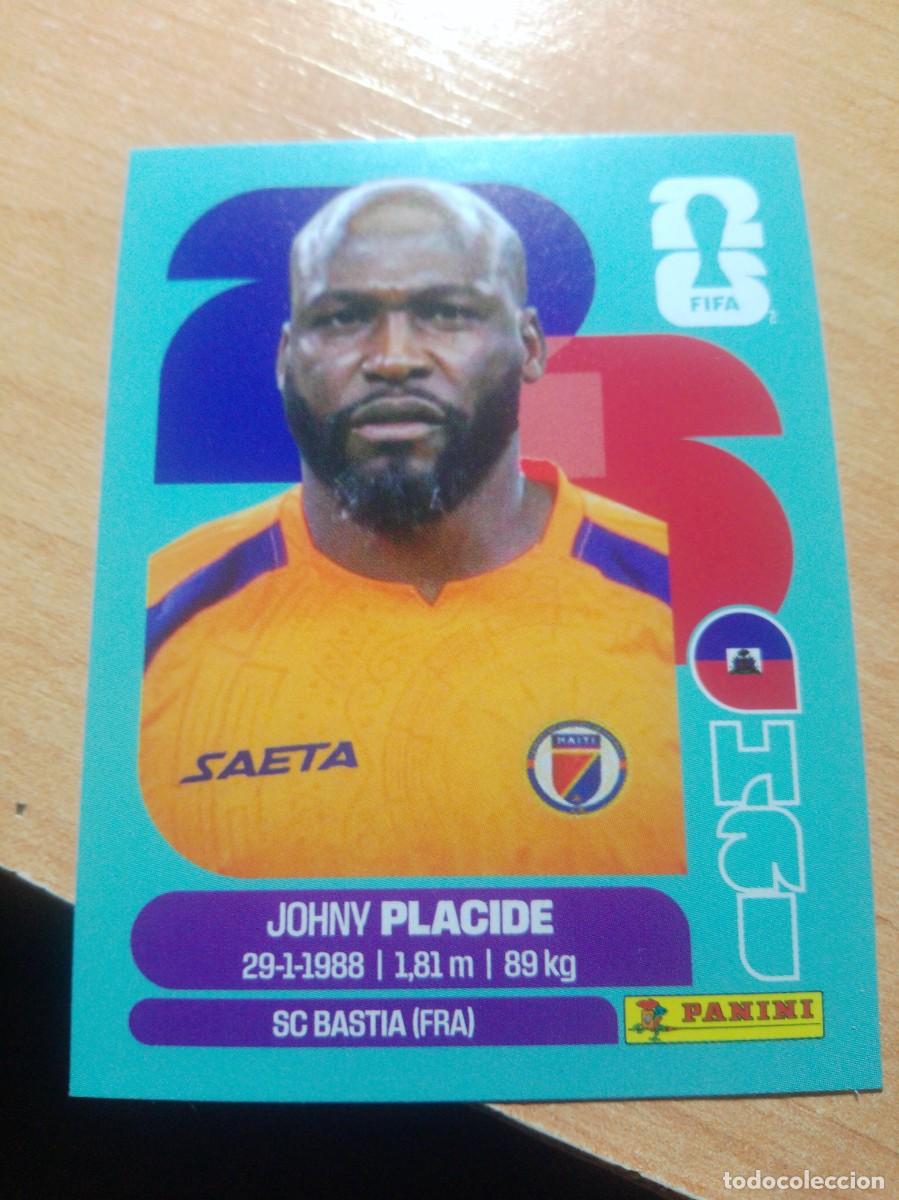 Cromos de f&uacute;tbol: HAI 2 JOHNY PLACIDE HAITI MUNDIAL FIFA WORLD CUP 2026 26 PANINI STICKERS NUEVO