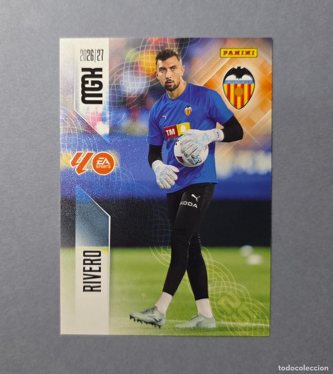 Cromos de f&uacute;tbol: 345 RIVERO - VALENCIA - MEGACRACKS 2026-27 - MGK 26/27 (NUEVO)