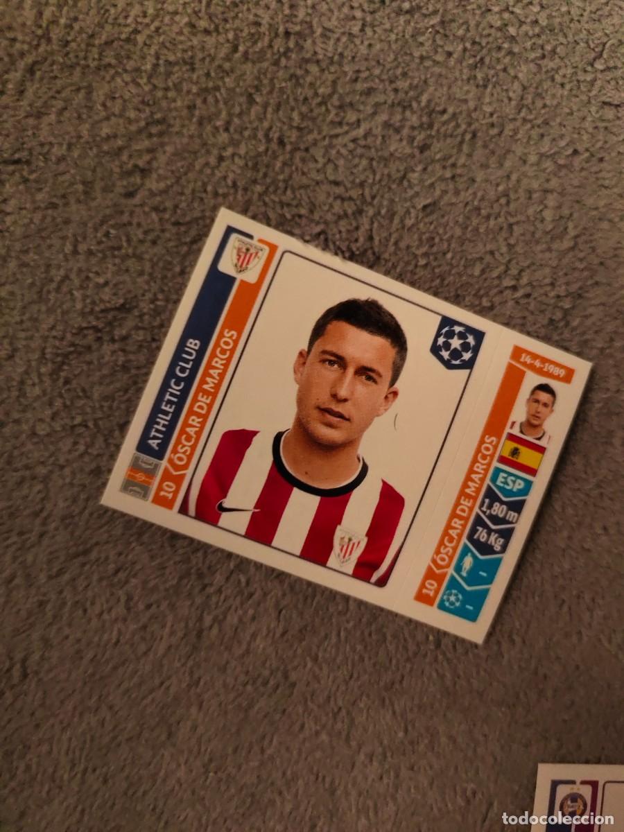 Cromos de f&uacute;tbol: 610 CHAMPIONS LEAGUE 2014 15 &Oacute;SCAR DE MARCOS ATHLETIC CLUB BILBAO STICKER PANINI 14 2015 UCL AAM