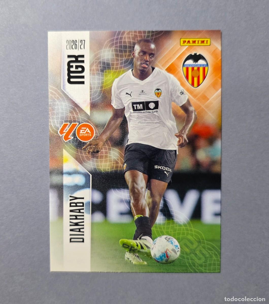 Cromos de f&uacute;tbol: 347 DIAKHABY - VALENCIA - MEGACRACKS 2026-27 - MGK 26/27 (NUEVO)