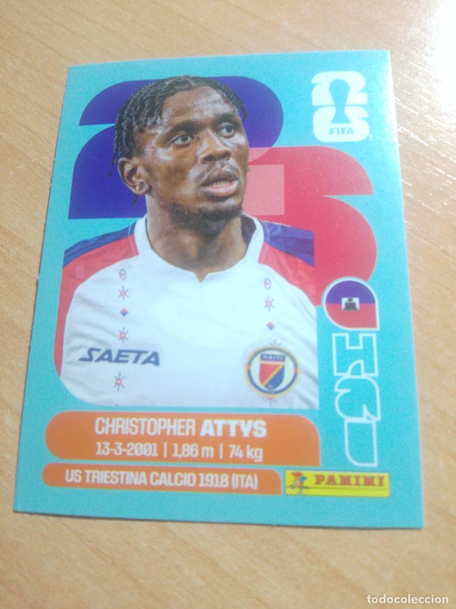 Cromos de f&uacute;tbol: ATTYS HAIT&Iacute; HAI 14 MUNDIAL FIFA WORLD CUP 2026 26 PANINI STICKERS NUEVO
