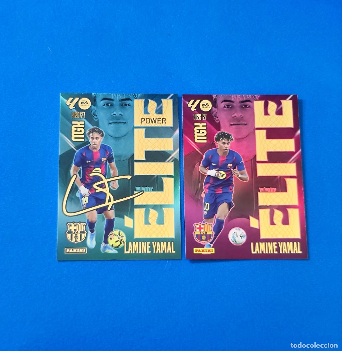 Cromos de f&uacute;tbol: Megacracks 2026 2027 / 26 27 &Eacute;lite - &Eacute;lite Power Lamine Yamal Barcelona