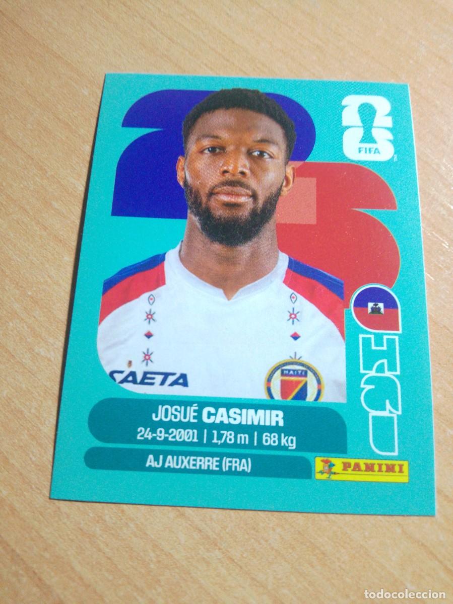 Cromos de f&uacute;tbol: CASIMIR HAIT&Iacute; HAI 16 MUNDIAL FIFA WORLD CUP 2026 26 PANINI STICKERS NUEVO