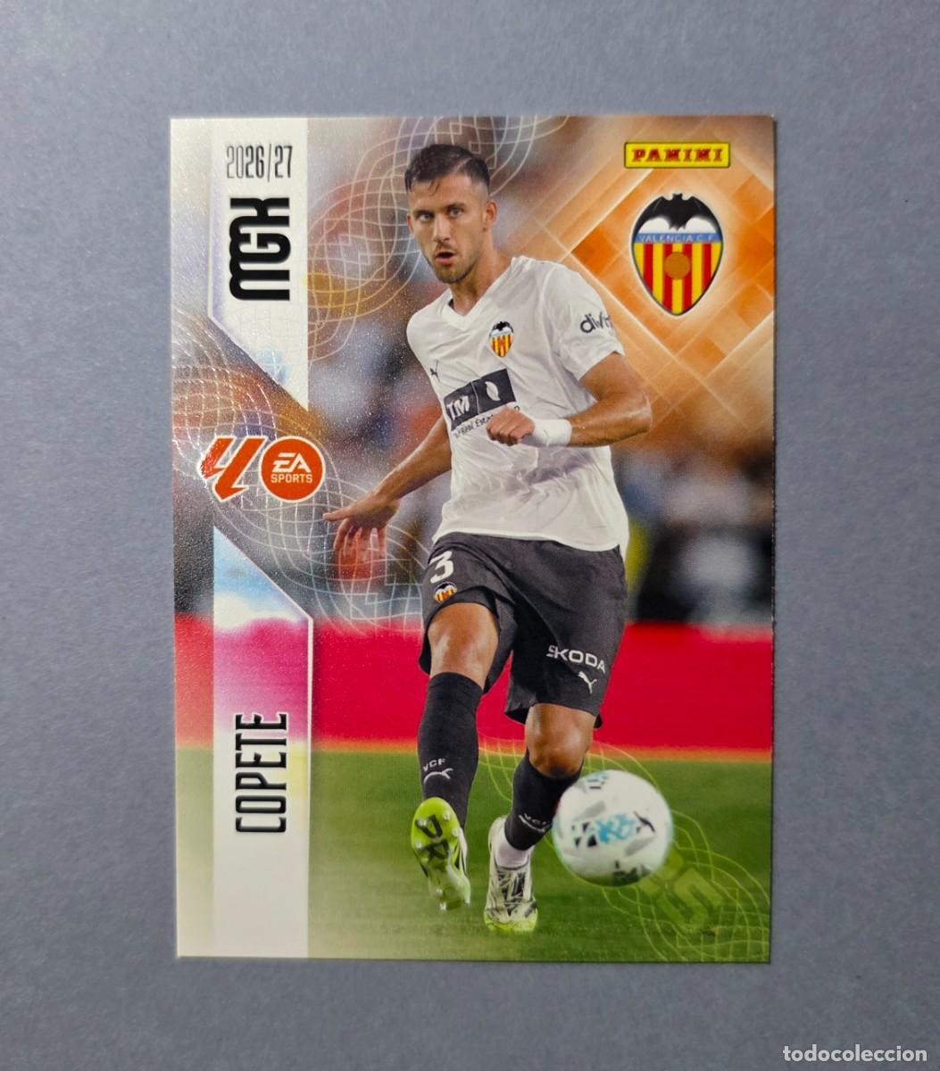 Cromos de f&uacute;tbol: 349 COPETE - VALENCIA - MEGACRACKS 2026-27 - MGK 26/27 (NUEVO)