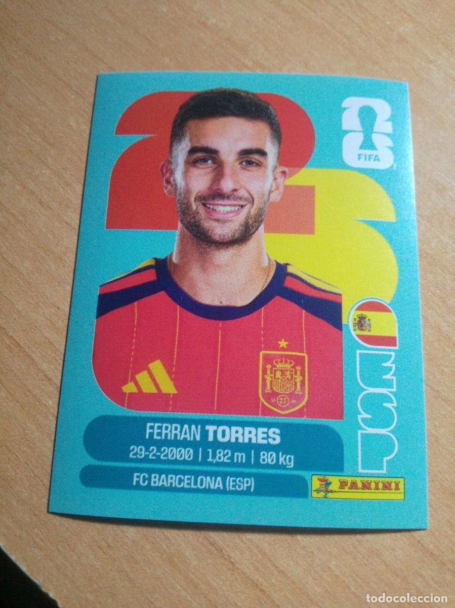 Cromos de f&uacute;tbol: FERRAN TORRES ESP 18 ESPA&Ntilde;A MUNDIAL FIFA WORLD CUP 2026 26 PANINI STICKERS NUEVO