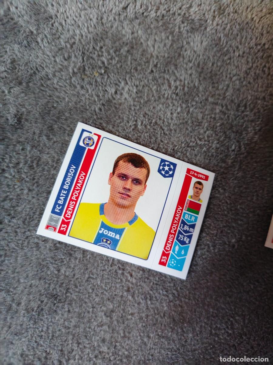 Cromos de f&uacute;tbol: 617 CHAMPIONS LEAGUE 2014 15 DENIS POLYAKOV FC BATE BORISOV STICKER PANINI 14 2015 UCL AAM
