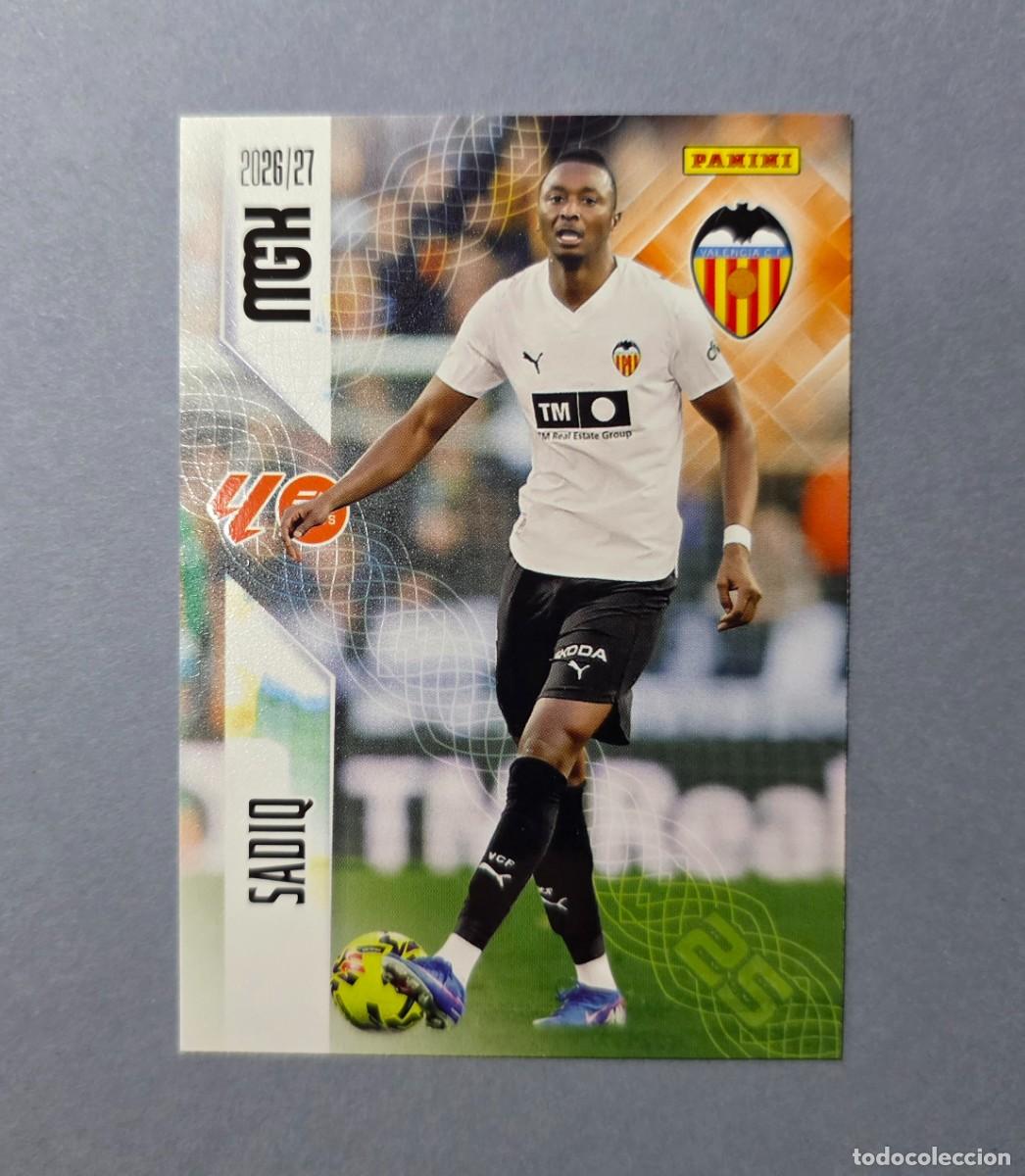 Cromos de f&uacute;tbol: 360 SADIQ - VALENCIA - MEGACRACKS 2026-27 - MGK 26/27 (NUEVO)