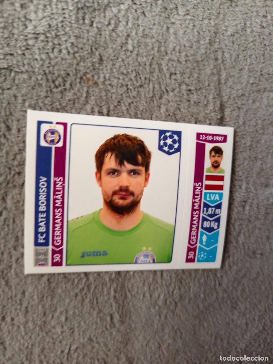 Cromos de f&uacute;tbol: 626 CHAMPIONS LEAGUE 2014 15 GERMANS MĀLIŅ&Scaron; FC BATE BORISOV STICKER PANINI 14 2015 UCL AAM