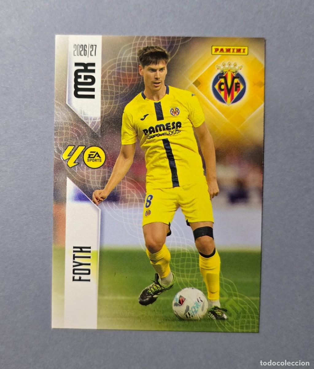 Cromos de f&uacute;tbol: 366 FOYTH - VILLARREAL - MEGACRACKS 2026-27 - MGK 26/27 (NUEVO)