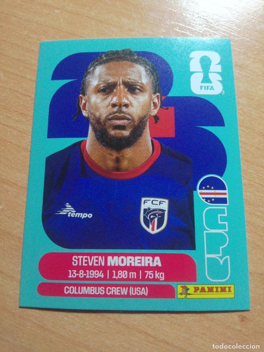 Cromos de f&uacute;tbol: MOREIRA CABO VERDE CPV 6 MUNDIAL FIFA WORLD CUP 2026 26 PANINI STICKERS NUEVO