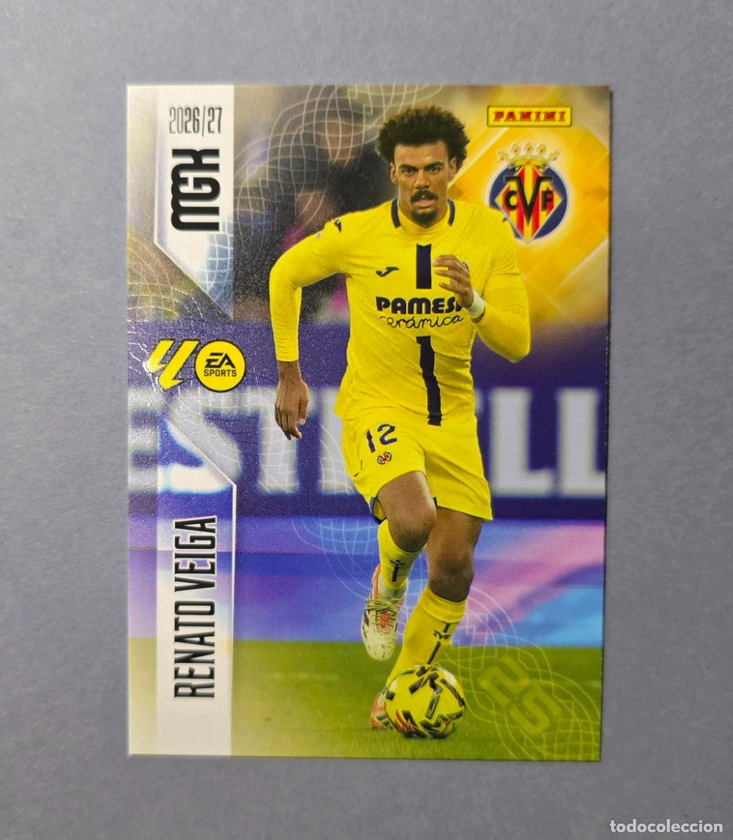 Cromos de f&uacute;tbol: 368 RENATO VEIGA - VILLARREAL - MEGACRACKS 2026-27 - MGK 26/27 (NUEVO)
