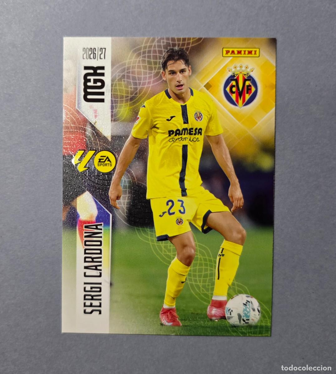 Cromos de f&uacute;tbol: 369 SERGI CARDONA - VILLARREAL - MEGACRACKS 2026-27 - MGK 26/27 (NUEVO)