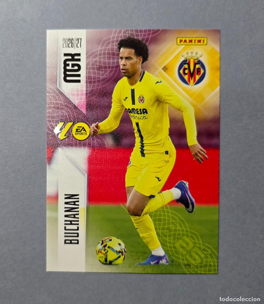 Cromos de f&uacute;tbol: 374 BUCHANAN - VILLARREAL - MEGACRACKS 2026-27 - MGK 26/27 (NUEVO)