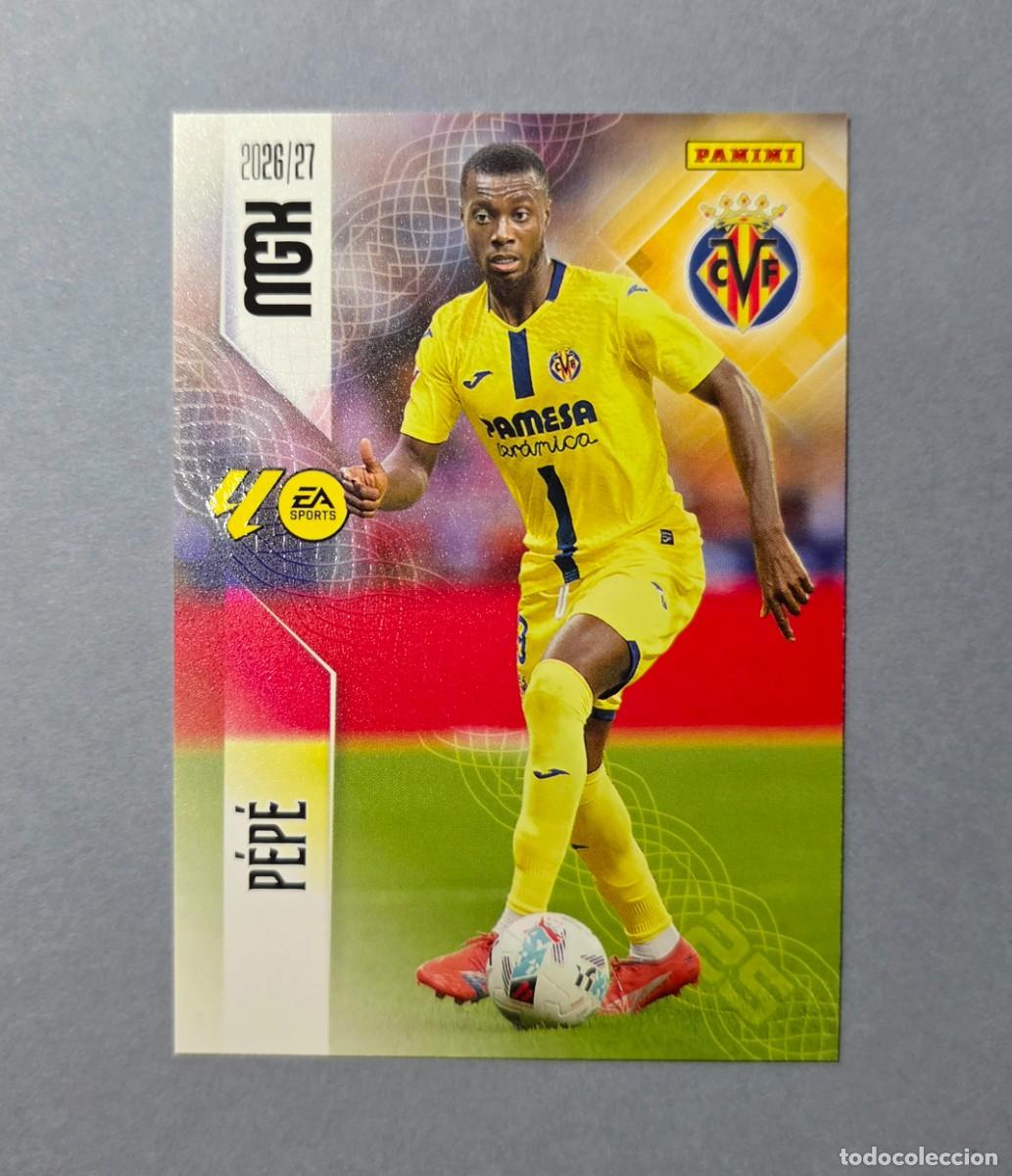 Cromos de f&uacute;tbol: 375 P&Eacute;P&Eacute; - VILLARREAL - MEGACRACKS 2026-27 - MGK 26/27 (NUEVO)