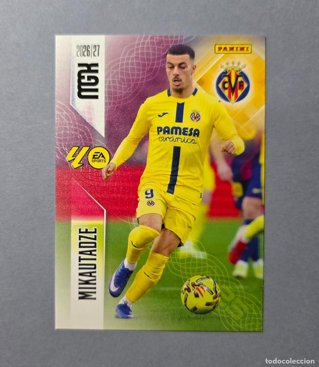 Cromos de f&uacute;tbol: 376 MIKAUTADZE - VILLARREAL - MEGACRACKS 2026-27 - MGK 26/27 (NUEVO)