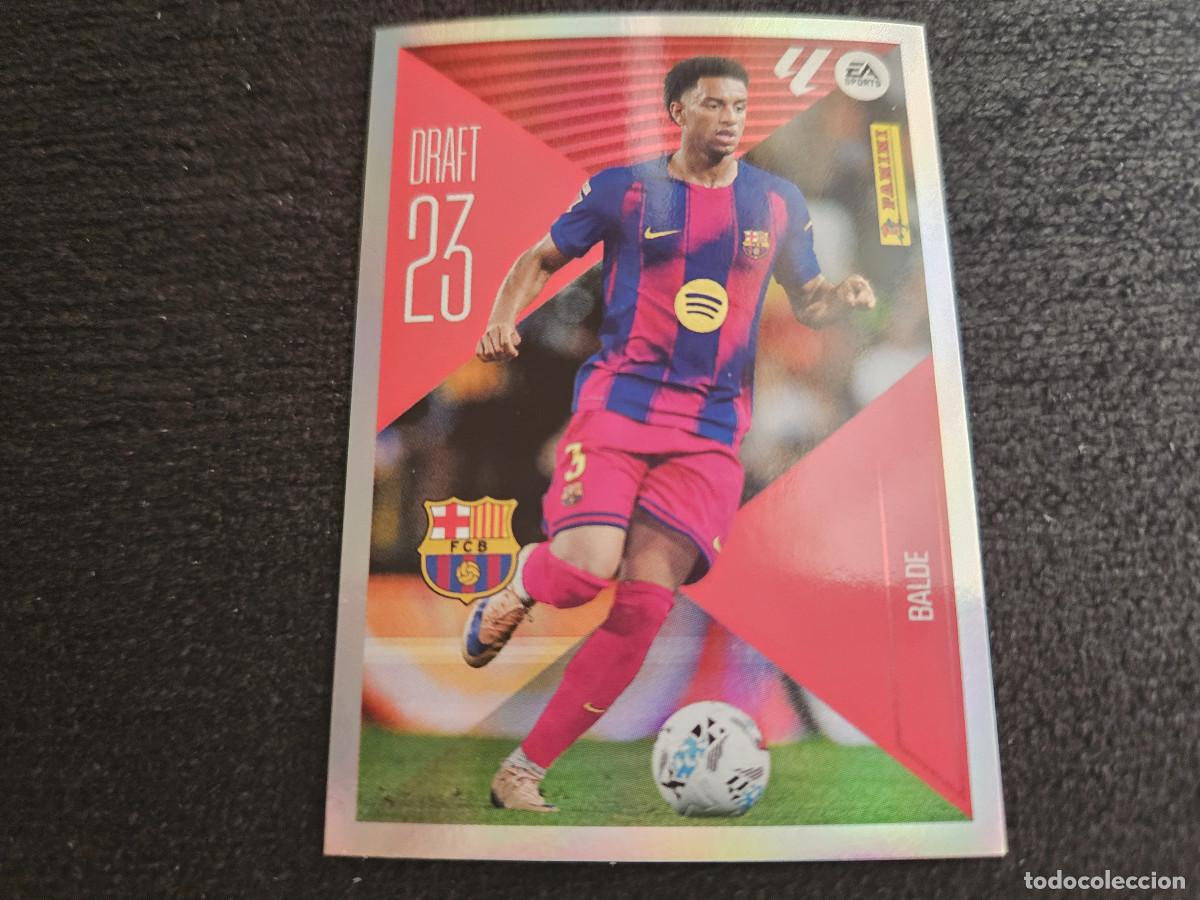 Cromos de f&uacute;tbol: LIGA ESTE 2026 2027 26 27 BALDE BARCELONA DRAFT 23 N&ordm; 2