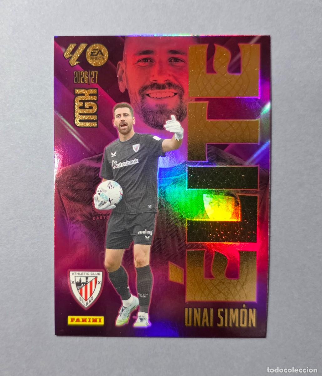 Cromos de f&uacute;tbol: 17 UNAI SIM&Oacute;N (&Eacute;LITE) - ATHLETIC BILBAO - MEGACRACKS 2026-27 - MGK 26/27 (NUEVO)