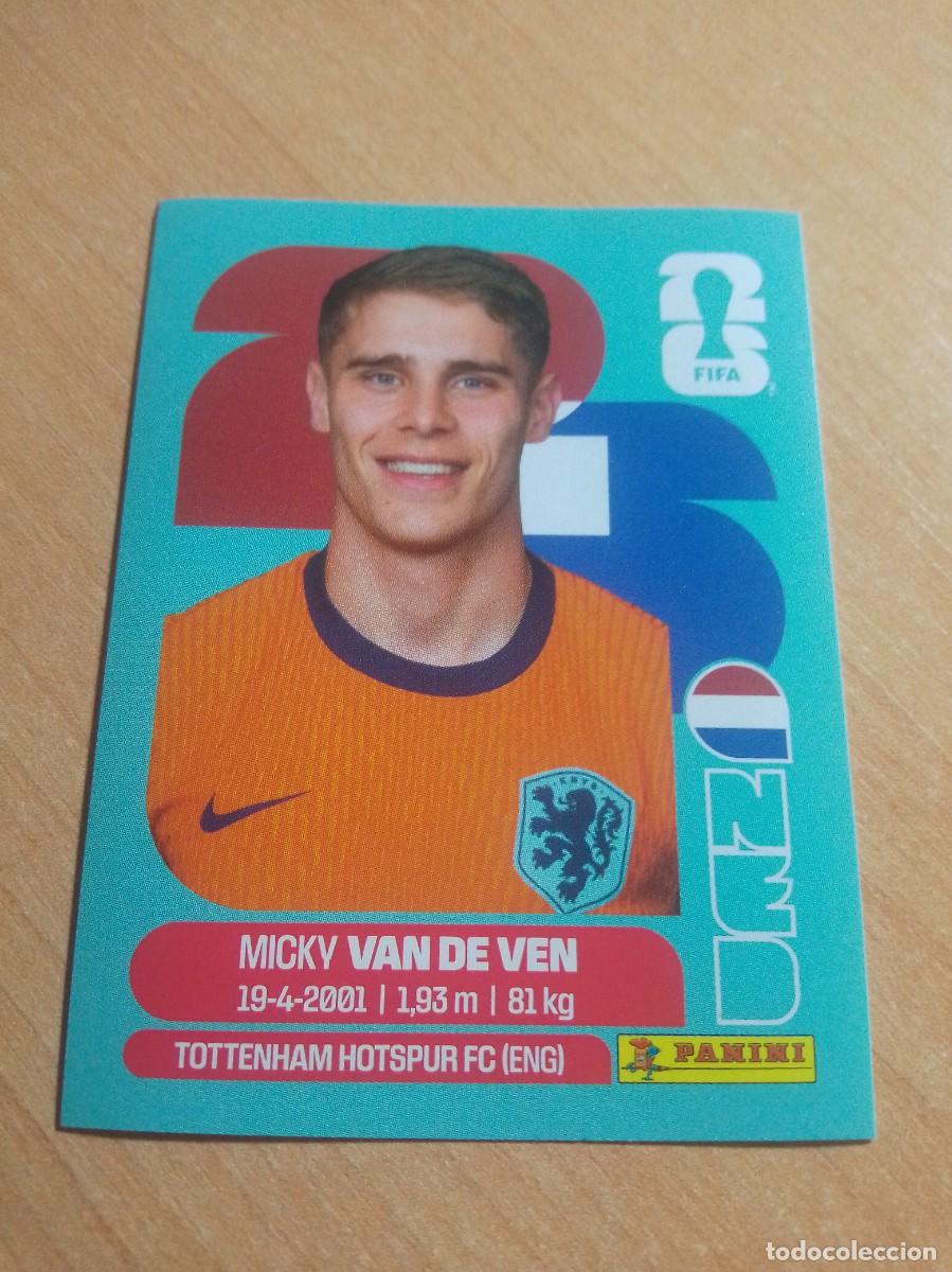Cromos de f&uacute;tbol: VAN DE VEN PA&Iacute;SES BAJOS NED 4 MUNDIAL FIFA WORLD CUP 2026 26 PANINI STICKERS NUEVO