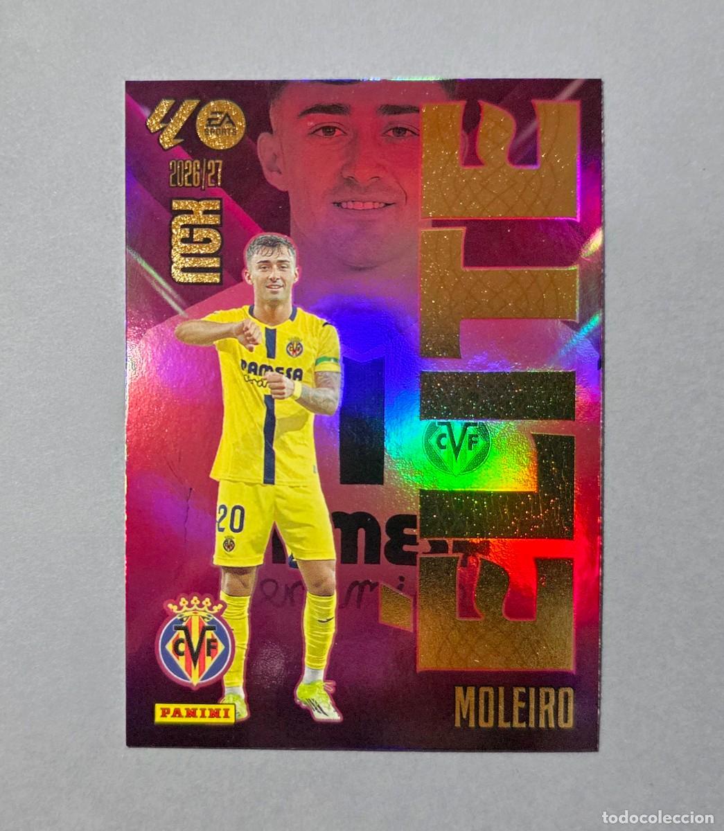 Cromos de f&uacute;tbol: 11 MOLEIRO (&Eacute;LITE) - VILLARREAL - MEGACRACKS 2026-27 - MGK 26/27 (NUEVO)