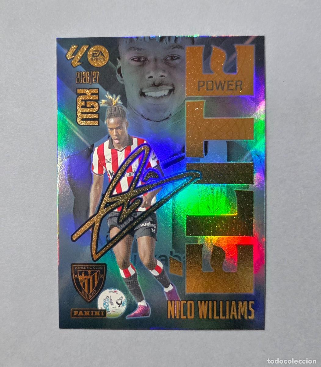 Cromos de f&uacute;tbol: 12P NICO WILLIAMS (&Eacute;LITE POWER) - ATHLETIC BILBAO - MEGACRACKS 2026-27 - MGK 26/27 (NUEVO)