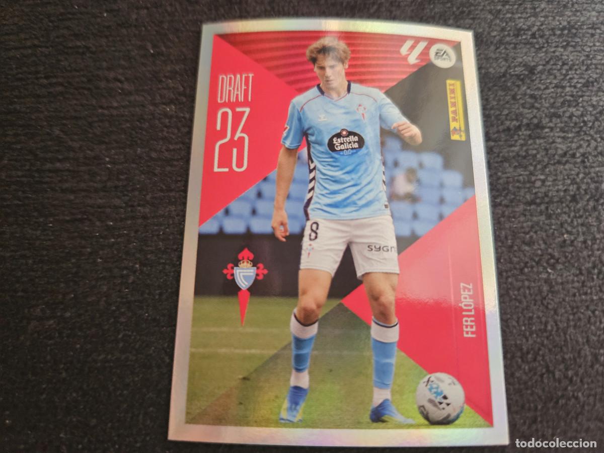 Cromos de f&uacute;tbol: LIGA ESTE 2026 2027 26 27 FER L&Oacute;PEZ CELTA DRAFT 23 N&ordm; 7