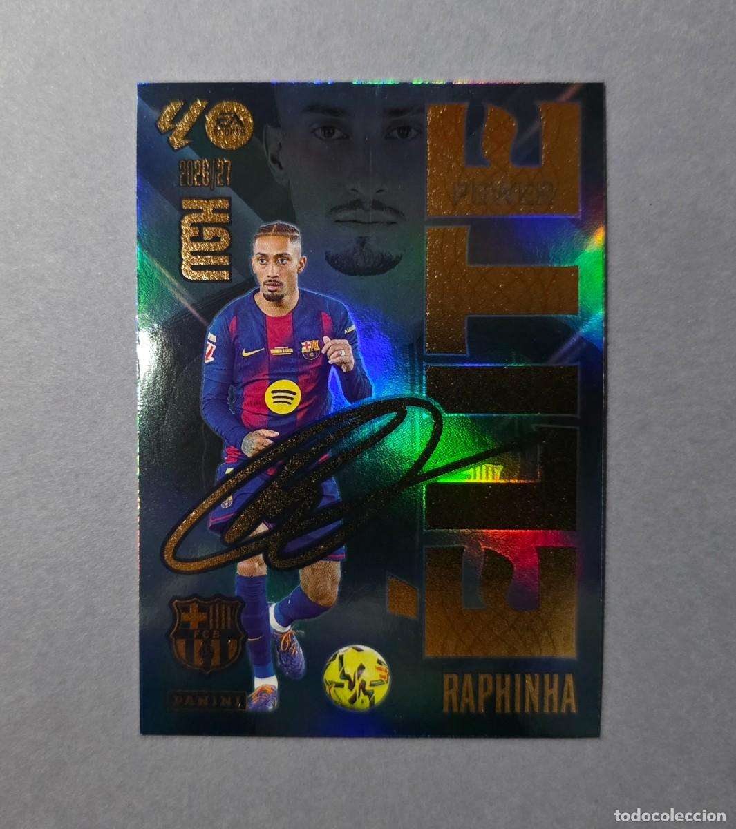 Cromos de f&uacute;tbol: 16P RAPHINHA (&Eacute;LITE POWER) - BARCELONA - MEGACRACKS 2026-27 - MGK 26/27 (NUEVO)