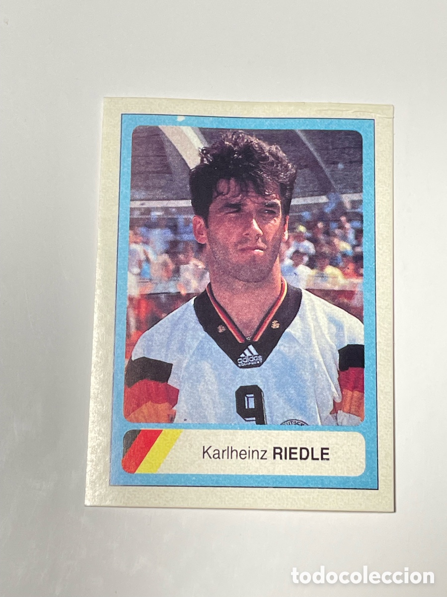 Cromos de f&uacute;tbol: Karlheinz Riedle Alemania Ed. Estadio USA 94 #27