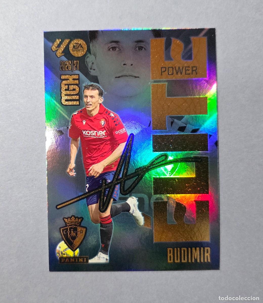 Cromos de f&uacute;tbol: 3P BUDIMIR (&Eacute;LITE POWER) - OSASUNA - MEGACRACKS 2026-27 - MGK 26/27 (NUEVO)