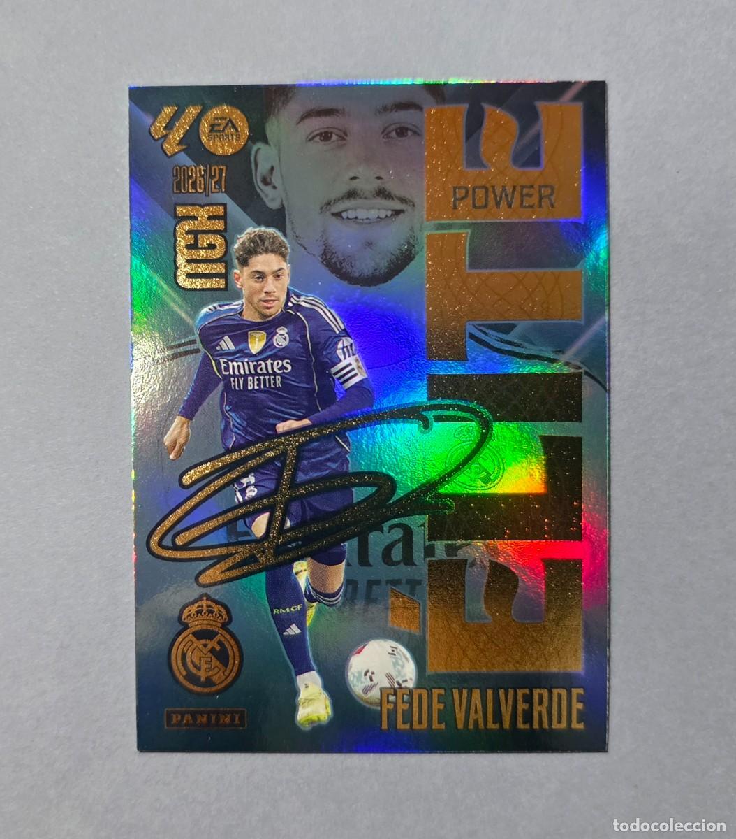 Cromos de f&uacute;tbol: 5P FEDE VALVERDE (&Eacute;LITE POWER) - REAL MADRID - MEGACRACKS 2026-27 - MGK 26/27 (NUEVO)