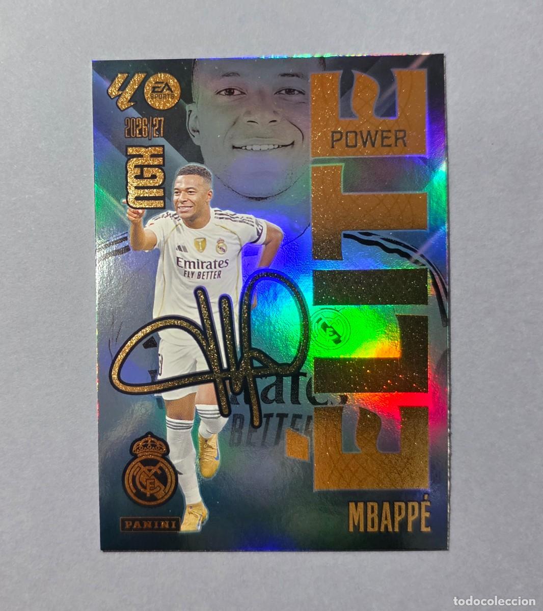 Cromos de f&uacute;tbol: 10P MBAPP&Eacute; (&Eacute;LITE POWER) - REAL MADRID - MEGACRACKS 2026-27 - MGK 26/27 (NUEVO)