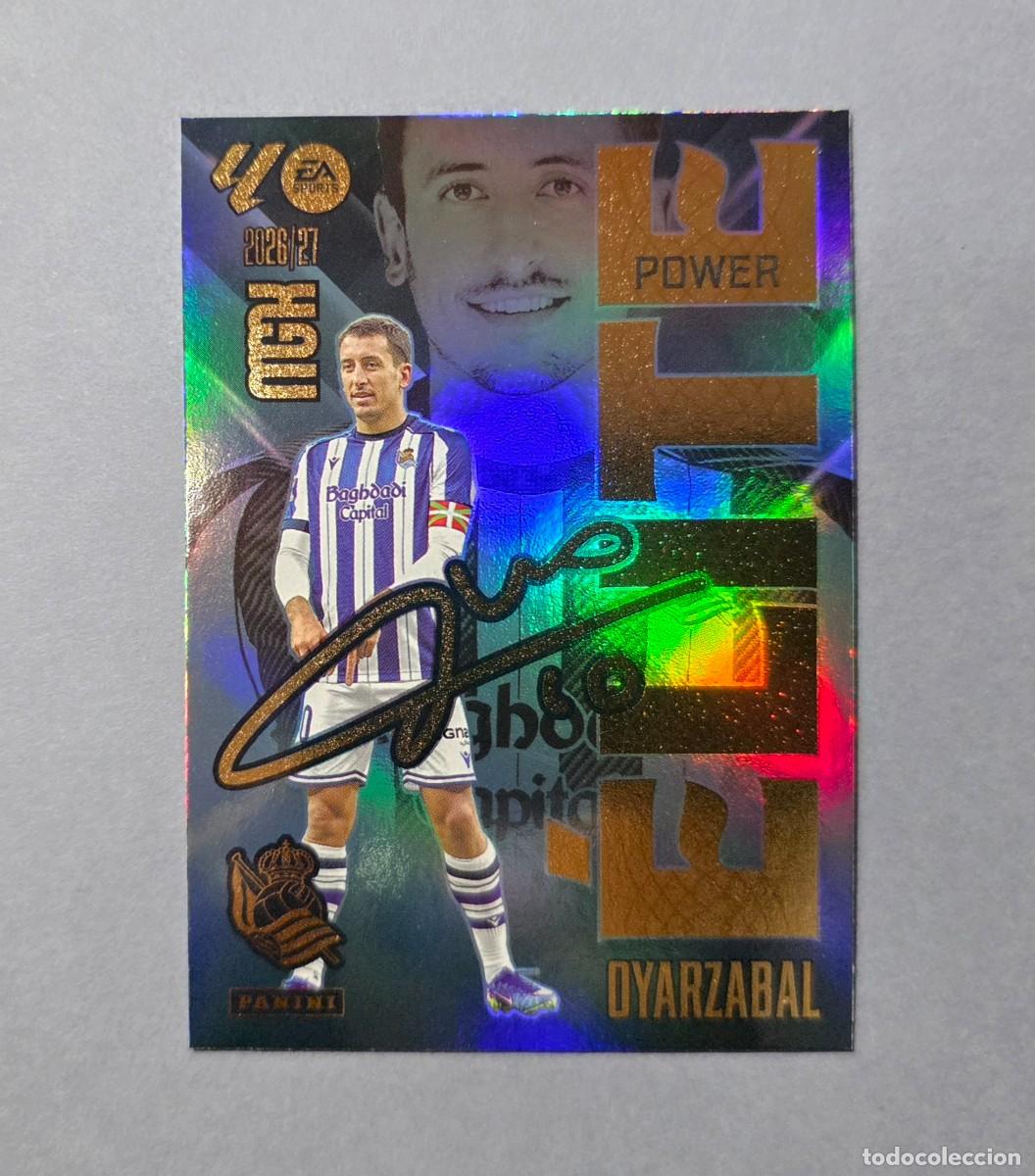 Cromos de f&uacute;tbol: 13P OYARZABAL (&Eacute;LITE POWER) - REAL SOCIEDAD - MEGACRACKS 2026-27 - MGK 26/27 (NUEVO)