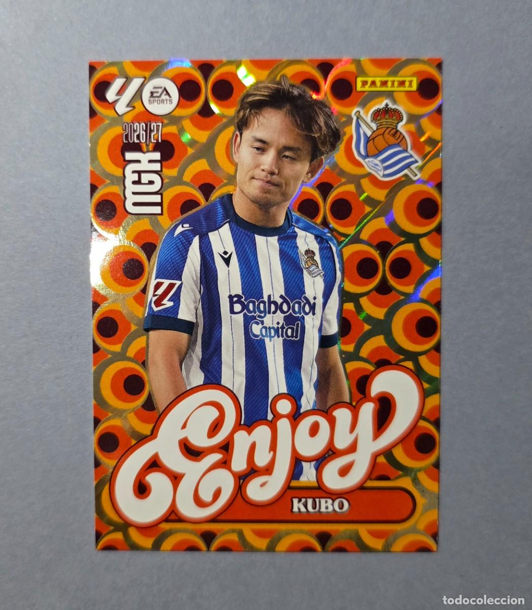 Cromos de f&uacute;tbol: 384 KUBO (ENJOY) - REAL SOCIEDAD - MEGACRACKS 2026-27 - MGK 26/27 (NUEVO)