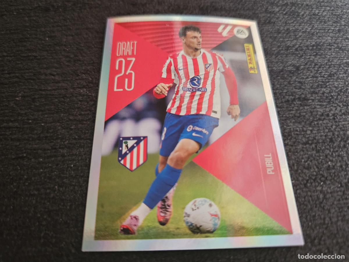 Cromos de f&uacute;tbol: LIGA ESTE 2026 2027 26 27 PUBILL AT. MADRID DRAFT 23 N&ordm; 19
