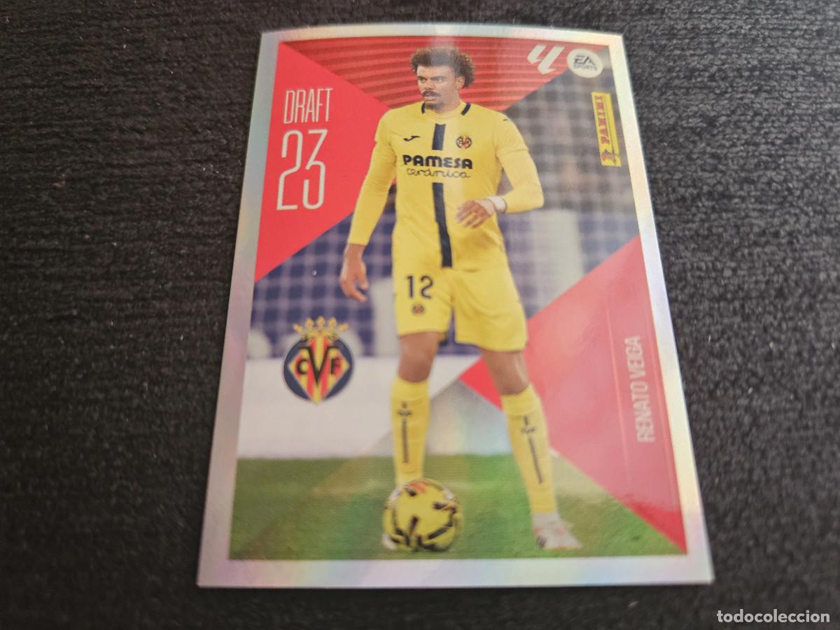 Cromos de f&uacute;tbol: LIGA ESTE 2026 2027 26 27 RENATO VEIGA VILLARREAL DRAFT 23 N&ordm; 20